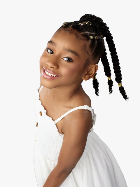 Sensationnel LuluPony Mini Kids Ponytail - COTTON CANDY