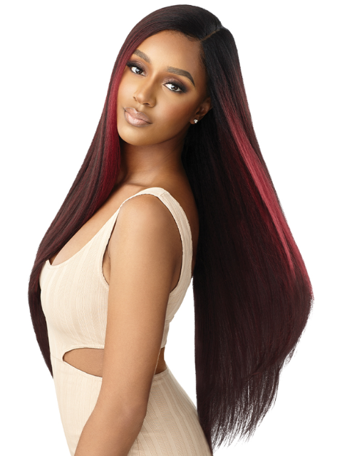 Outre Premium Synthetic HD Lace Front Wig - NATURAL YAKI 30