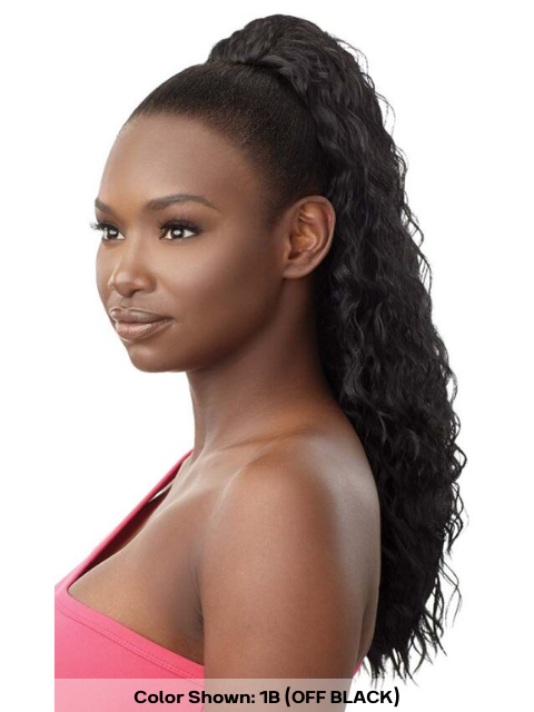 Outre Pretty Quick Pony Wet & Wavy Ponytail - NATURAL WAVE 22