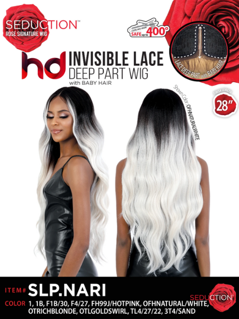 Seduction Rose Signature HD Lace Deep Part Wig - SLP.NARI