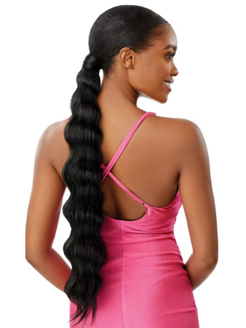 Outre Pretty Quick Pony Ponytail - FINGER WAVE 24