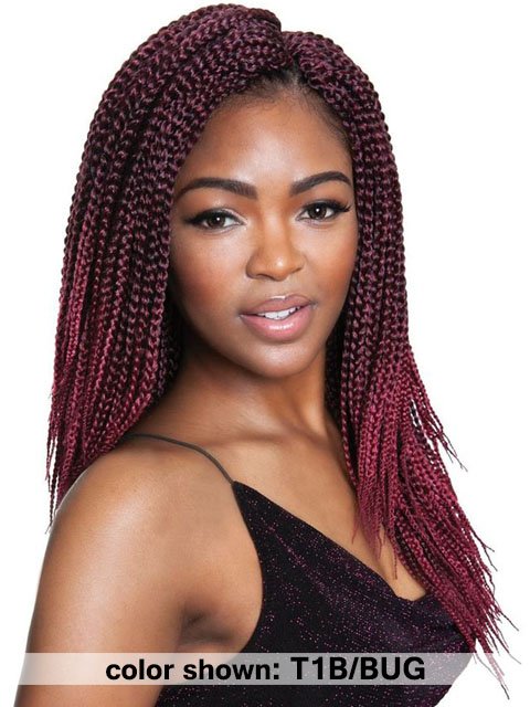 Mane Concept Afri Naptural 3X Pre-Stretched Box Braid Crochet Loop Braid 14 TWB302