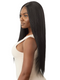 Outre Batik Premium Multi Blend NEESHA NATURAL YAKI 18" 20" 22" + 4x4 HD Lace Closure