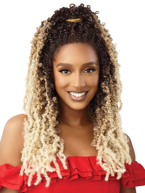 Outre X-Pression Twisted Up Swiss Braided Glueless Lace Front Wig - BUTTERFLY BOMB TWIST 24