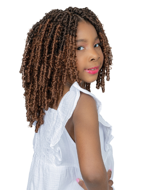 Janet Collection Nala Tress 3X TEENY BALI BUTTERFLY LOCS Braid 8"