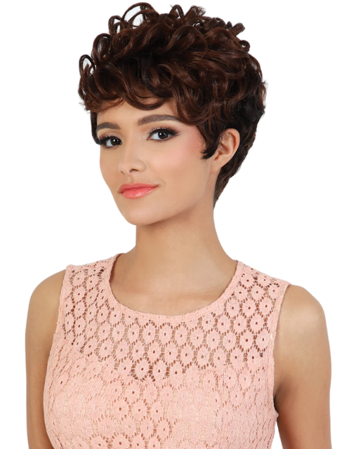 Motown Tress Premium Collection Day Glow Wig - TRINI