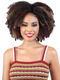 Motown Tress Pre-looped 6X SPRING COIL CURL Crochet Braid 7" C.COIL76