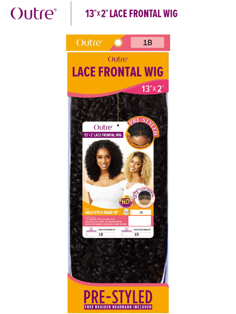 Outre Pre-Styled 13x2 Glueless HD Lace Frontal Wig - HALO STITCH 18