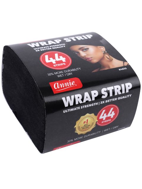 Annie Wrap Strip 44 Strips, Ulta Strong, Black 1pc  (#04610)