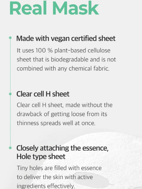 SOME BY MI, Real Hyaluron, Hydra Care Beauty Mask, 1 Sheet