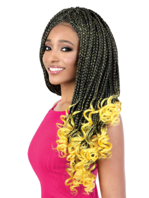 Motown Tress Quick-n-Easy Pre-Layered 3X GODDESS CURL Braid 26" (PSB.GOD263)