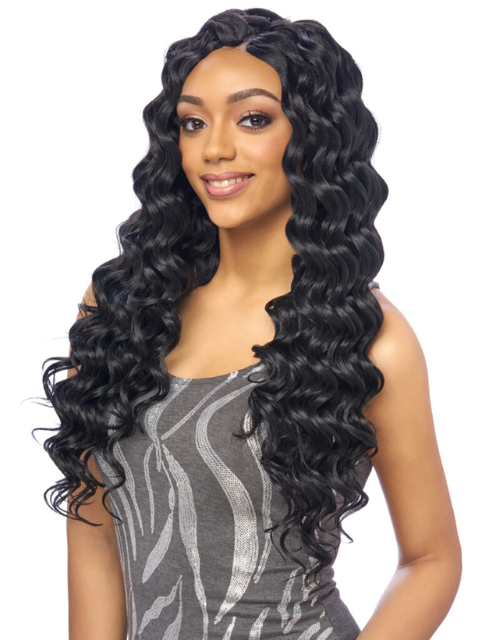 Harlem 125 Kima 3X OCEAN WAVE Crochet Braid 20 KOW3X