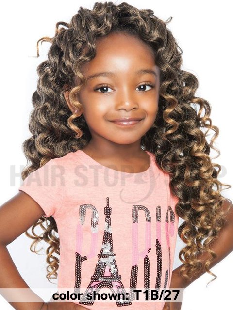 Mane Concept Afri Naptural Kids FINGER WAVE Crochet  Braid KC05