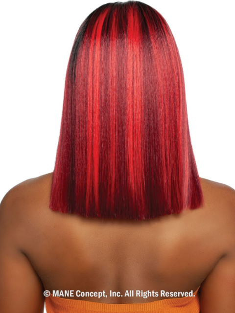 Mane Concept Brown Sugar HD Blunt Cut Lace Front Wig - BSHC234 STRAIGHT CUT 02