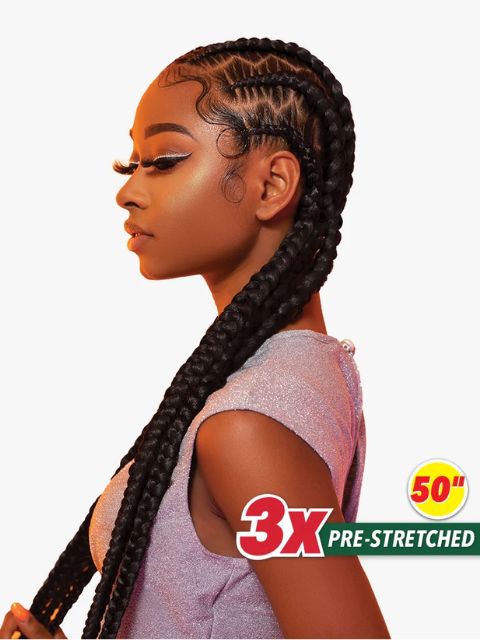 Sensationnel African Collection 3X X-Pression Pre-Stretched Braid 50"