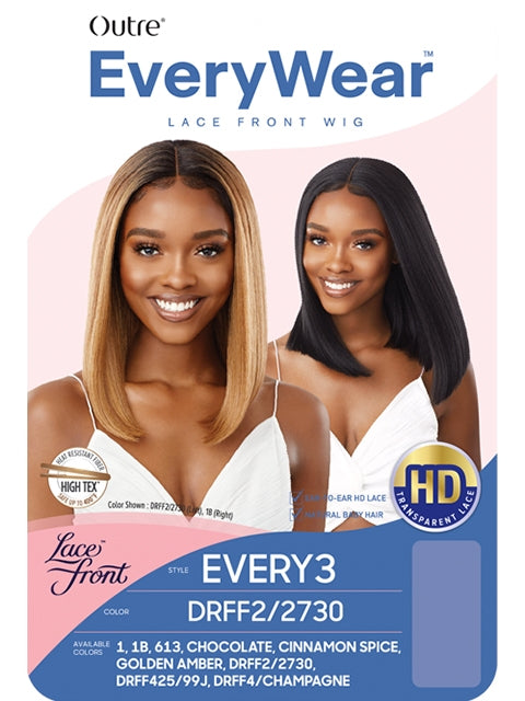 Outre Premium Synthetic EveryWear HD Swiss Lace Front Wig - EVERY 3