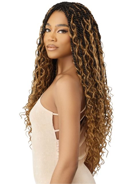 [VALUE PACK] Outre X-Pression Twisted Up Crochet Braid 3X BOHO ISLAND TWIST 22" - 10pcs