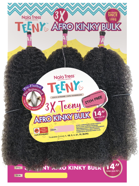 Janet Collection Nala Tress 3X AFRO KINKY BULK 18"
