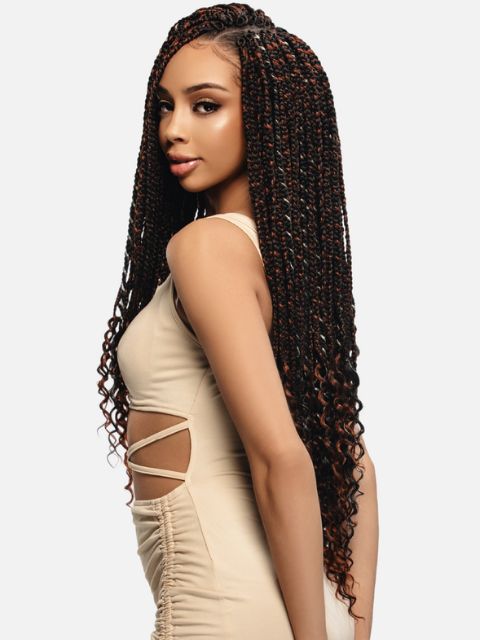 Vivica A Fox Tornado Crochet Braid -3X TORNADO GODDESS BOX BRAID 24"