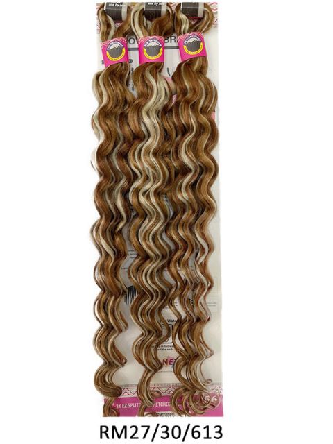 Janet Collection Nala Tress 3X EZ SPLIT Pre-Stretched DEEP Wave Braid 56" (3pcs)