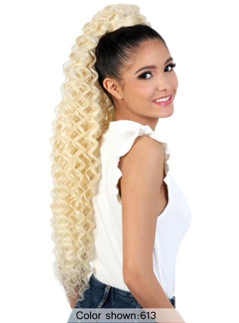 Motown Tress PremierMix Remy Hair Touch Glamation Weave - DEEP WAVE
