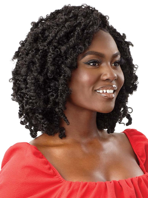Outre X-Pression Twisted Up Swiss Braided Glueless Lace Front Wig - BUTTERFLY BOMB TWIST 14