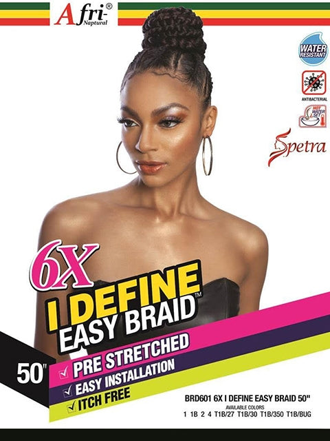 Mane Concept Afri Naptural 6X I DEFINE EASY Braid 50 BRD601