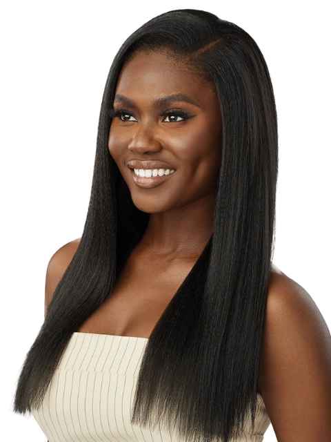 Outre Big Beautiful Hair NATURAL YAKY Clip In Hair 18 9pc