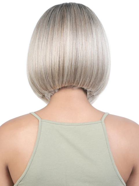 Motown Tress Human Hair Blend Deep Part Lace Wig - HBLDP.JET