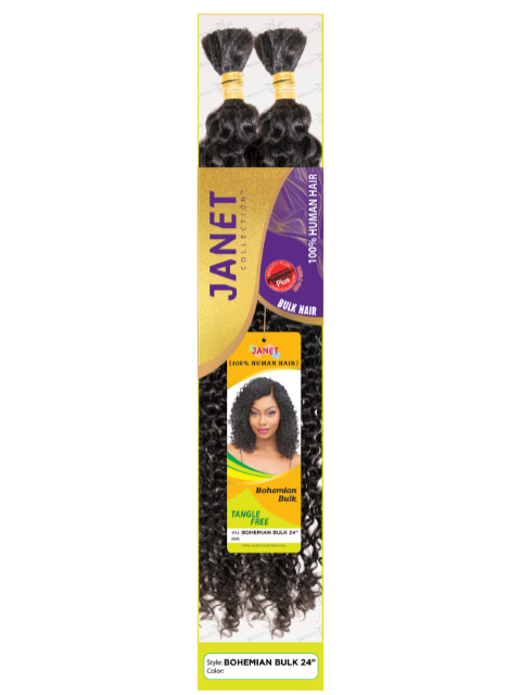 Janet Collection 100% Human Hair BOHEMIAN BULK