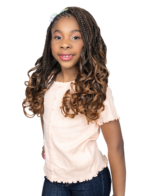 Janet Collection Nala Tress TEENY 3X PRE-STRETCHED FRENCH CURL Braid 32"