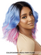 Outre Color Bomb Premium Synthetic Lace Front Wig - MARINA