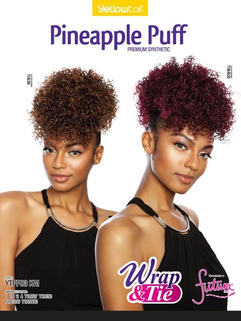 Mane Concept YellowTail Pineapple Puff KAI WNT PonyTail YTPP03