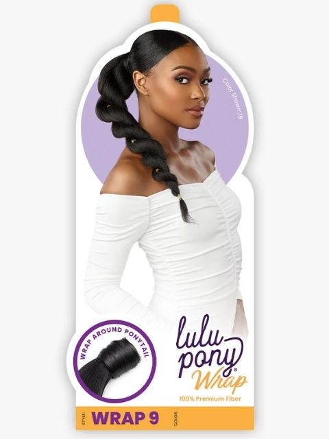 Sensationnel LuluPony Wrap Premium Synthetic Ponytail - LULUPONY WRAP 9