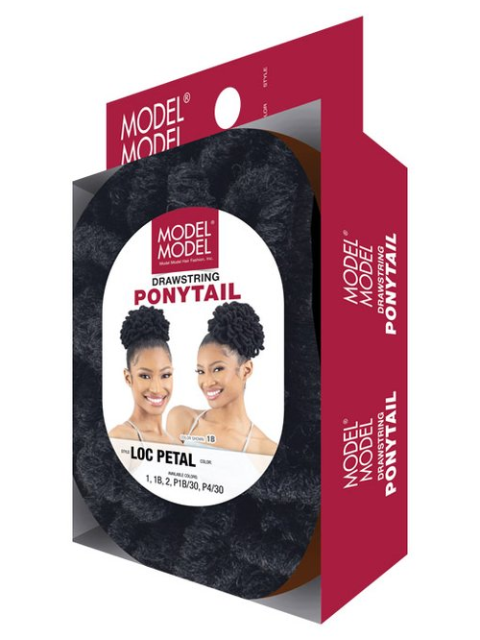 Model Model Drawstring Ponytail - LOC PETAL