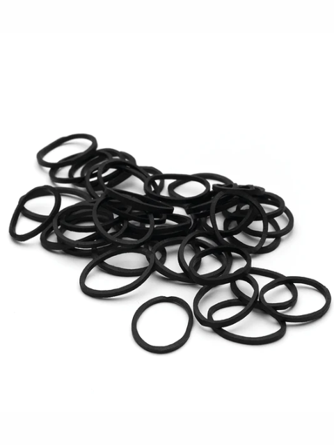 Annie Rubber Bands 300ct Black #3147
