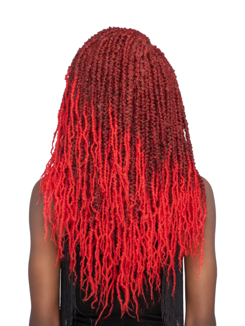 Vivica A Fox Zulu Braid 3x Distressed Fula Locs Crochet Braids - FULALOC-340