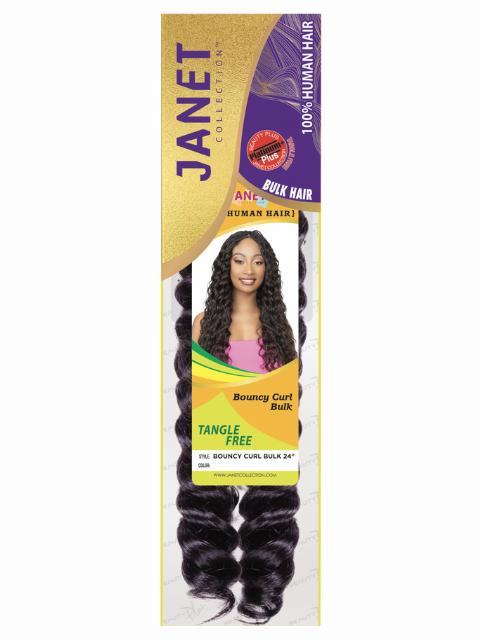 Janet Collection 100% Human Hair BOUNCY CURL Bulk