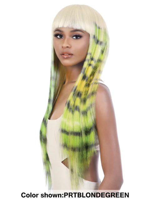 Motown Tress Premium Collection Day Glow Wig - CHEETAH30