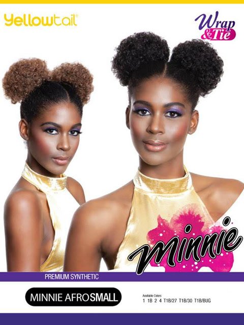 Mane Concept YellowTail Minnie Afro WNT SMALL PonyTail YTMAS