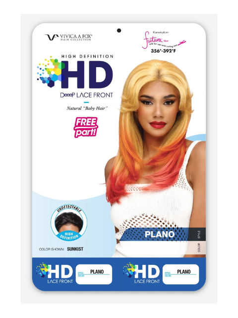 Vivica A Fox Natural Baby Swiss Lace Front Wig - PLANO