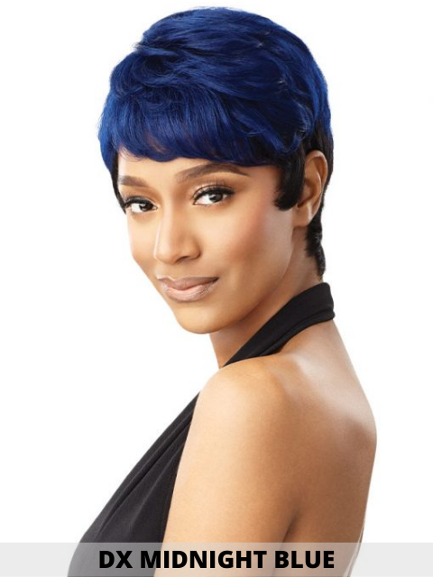 Outre Fab N Fly Color Queen Human Hair Full Wig - BEVERLY