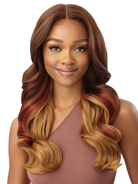 Outre Color Bomb Premium Synthetic Lace Front Wig - YAVANNA
