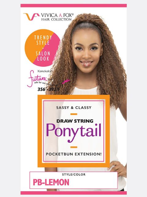 Vivica A Fox Pocket Bun Drawstring - PB-LEMON