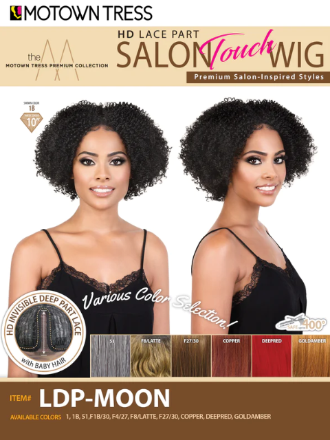 Motown Tress Salon Touch HD Lace Part Wig - LDP-MOON