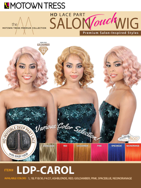 Motown Tress Salon Touch HD Lace Part Wig - LDP-CAROL