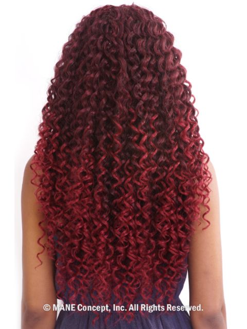 Mane Concept Afri Naptural Faux Remi CB BEACH CURL Braid 18 (CB1804)