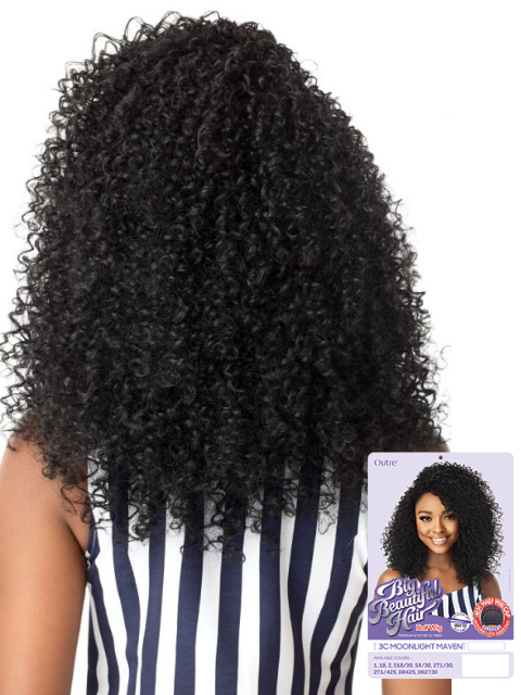 Outre Big Beautiful Hair Premium Synthetic Half Wig - 3C MOONLIGHT MAVEN