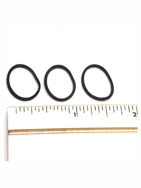 Annie Rubber Bands 300ct Black #3147