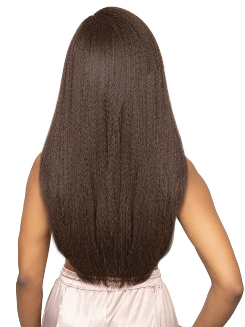 Janet Collection Remy Illusion 100% Human Hair Mix Easy N Swift Half Wig - VIGO *SALE